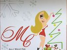 Mariah Carey-ALL I WANT FOR CHRISTMAS IS YOU 7'Vinyl Record Single 45 Japan rare