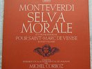MONTEVERDI SELVA MORALE - MICHEL CORBOZ - ERATO 8 X LP'S BOX
