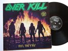 OVERKILL - Feel the Fire LP 1985 - VINYL (N 0035)