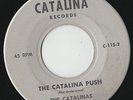  ORIGINAL ROCKABILLY 45 - THE CATALINAS - THE CATALINA PUSH - CATALINA