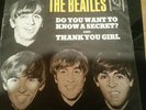 THE BEATLES DO YOU WANT TO KNOW A SECRET? PICTURE SLEEVE VEE-JAY 45 VJ-587