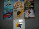 AC/DC, IRON MAIDEN, WASP, HELLOWEEN, VIXEN, RUNNING WILD, SCORPIONS, DORO....