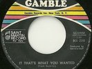 Northern Soul - Frank Beverly - If that's what you wanted - original Gamble
