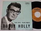 Ultra rare Buddy Holly EP Blue Days Black Nights Holland Coral EPC 94704 VG+
