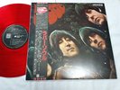 BEATLES RUBBER SOUL JAPAN ORIGINAL 1982 UK CUTTING LIMITED MONO RED VINYL W/OBI