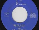 Northern Soul 45 - Soul Brothers Six - Move Girl/Don't Want To Cry - Fine - VG++