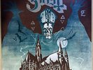 BLUE with White Steaks SIGNED by Band - GHOST BC - Opus Eponymous