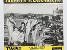JOHNNY ET LES CASCADEURS - RARE- JOHNNY MONTHEILHET - DISQUE DAEMS - 1962