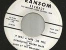 DOOWOP R&B- MORRIS WADE / MANHATTANS  - TWO SIDER- HEAR EM - KING CUSTOM RANSOM