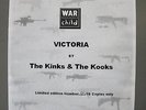 The Kinks Kooks Victoria Un-played War Child Single with Numbered Sleeve 01/10