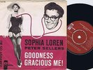 SOPHIA LOREN & PETER SELLERS Goodness Gracious Me  Danish 45PS 1960
