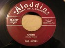 JIVERS on Aladdin Cherie / Little Mama Doo Wop R&B Vocal Group 45 VG+