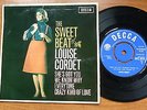 Louise Cordet - The Sweet Beat Of... 1963 UK EP DECCA EX+