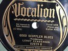LEROY HENDERSON CASEY BILL WELDON VOCALION 02979 BLUES 78 RPM RECORD E-