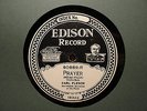 CARL FLESCH, violin solo - Rare EDISON #80889 - Prayer / Marsch -