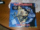 Iron Maiden No Prayer For The Dying 1990 Epic LP Red Vinyl MINT