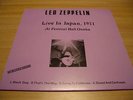 Led Zeppelin / Live in Japan 1971 acetate  / JPN UFO tmoq tmq
