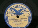 Bluebird 6429 TexasTessie (Memphis Minnie)  78 rpm 1936 E COPY