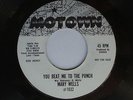 1962 Soul 45 MARY WELLS You Beat Me To the Punch  MOTOWN white label dj promo