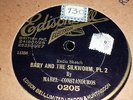 MABEL CONSTANDUROS Radio Sketch Baby and the Silkworm 78 EDISON BELL 0205