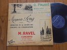 FAURE-RAVEL / Marguerite LONG  piano G.TZIPINE LP COLUMBIA FCX 169 EX