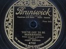 Jimmy Johnson - You've Got To Be Modernistic / Jingles - Brunswick 4762