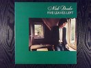 NICK DRAKE FIVE LEAVES LEFT ISLAND ILPS 2905 PINK RIM 2ED UK LP NEAR MINT
