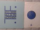 New Order Movement Original LP Fact 50  Factory Joy Division