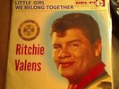 Ritchie Valens we Belong Together  memorial 45 with picture sleeve    Rock