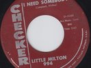 Little MILTON somebody 45 killler MOD R&B northern soul POPCORN dancer HEAR ?