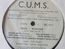 VERDI REQUIEM 2-LP PRIVATE RECORDING CAMBRIDGE UNIVERSITY WILLCOCKS (1959)