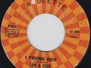 SAM & DAVE I found out 45 uptempo R&B northern soul MOD POPCORN dancer HEAR ?