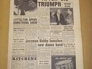 MELODY MAKER 1956 MAY 12 TED HEATH HUMPHREY LYTTELTON LOUIS ARMSTRONG JAZZ SWING