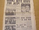 MELODY MAKER 1959 APRIL 25 STAN GETZ NORMAN GRANZ JACK GOOD BILLY ECKSTINE   +
