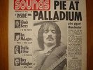 SOUNDS 1973 FEB 17 HUMBLE PIE TRAFFIC +GALLAGHER POSTER