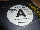 RARE CHESS CHUCK BERRY DEMO 1965 EX 7'' ROCK N ROLL SINGLE LONELY SCHOOL DAYS