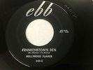 Hollywood Flames HALLOWEEN DOO WOP 45 Frankenstein's Den / Strollin On The Beach
