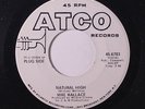 MIKE WALLACE: Natural High / Mandarin 45 (dj) rare Rock & Pop