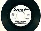 HARBINGER COMPLEX - I THINK I'M DOWN EX PROMO 45 '66 Brent Records garage HEAR