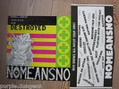 NOMEANSNO - Small Parts Isolated and Destroyed  Vinyl LP VIRUS 63 No Means No