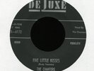 THE CHANTERS Five Little Kisses on DeLuxe R&B Doo Wop 45 Hear