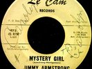 JIMMY ARMSTRONG Mystery Girl / It's Love 45 Le Cam 1962 RARE TEXAS TEEN R&R