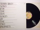 Terry Riley Songs for the Ten Voices Kuckuck 067 NEAR MINT Germany