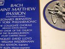 COLUMBIA M3S692 BACH SAINT MATTHEW PASSION /LEONARD BERNSTEIN NEW YORK   EXC++