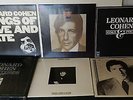 Leonard Cohen Songs & Poems. Box Set 4 LPs. Very Good + Ltd. Ed Tour Souvenir