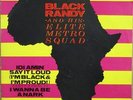BLACK RANDY & METROSQUAD - Idi Amin | Rare TEST PRESS Clear Vinyl Dangerhouse 45