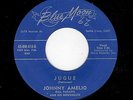 2 SIDED FRANTIC ROCKABILLY-JOHNNY AMELIO-BLUE MOON 410-JUGUE/JO ANN-JO-ANN