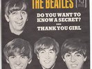 THE BEATLES - DO YOU WANT TO KNOW A SECRET (VEE JAY 587) VJ PS SLEEVE NICE