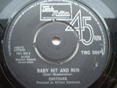 THE CONTOURS BABY HIT AND RUN TMG 886 VG+++ CONDITION