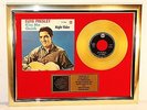 Elvis Presley, Kiss Me Quick, mit Cover, Gold Record, goldene Schallplatte Award